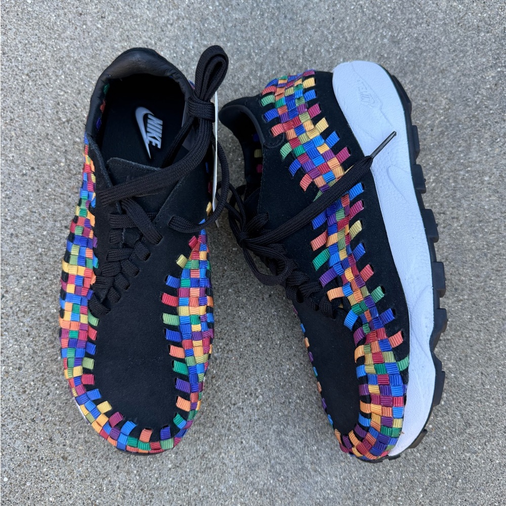 Nike footscape rainbow shoes new no box - Picture 4 of 6